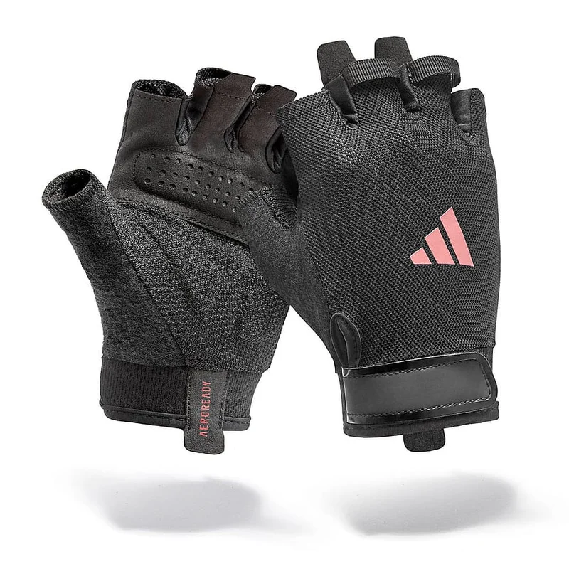 Spar 25% • Køb 2, Adidas Essential Træningshandsker Pink L, Sport & Velvære, Fitnessudstyr, Træningshandsker