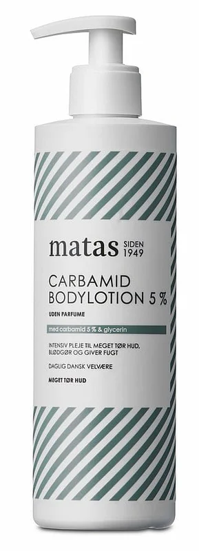 Matas Striber Carbamid Bodylotion 5% Uden Parfume 400 ml, Hudpleje, Kropspleje, Bodylotion