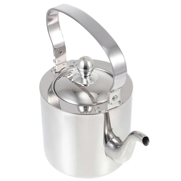 Vandring Vattenkokare i Rostfritt Stål Camping Vattenkokare Värma Mjölk Eller Kaffe 1-pack (LGL)