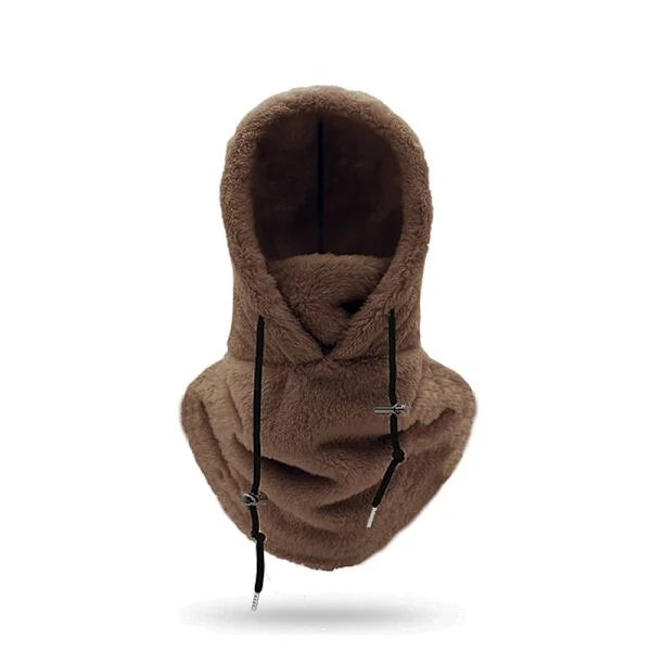 Balaclava Hood with Face and Neck Warmer Black M