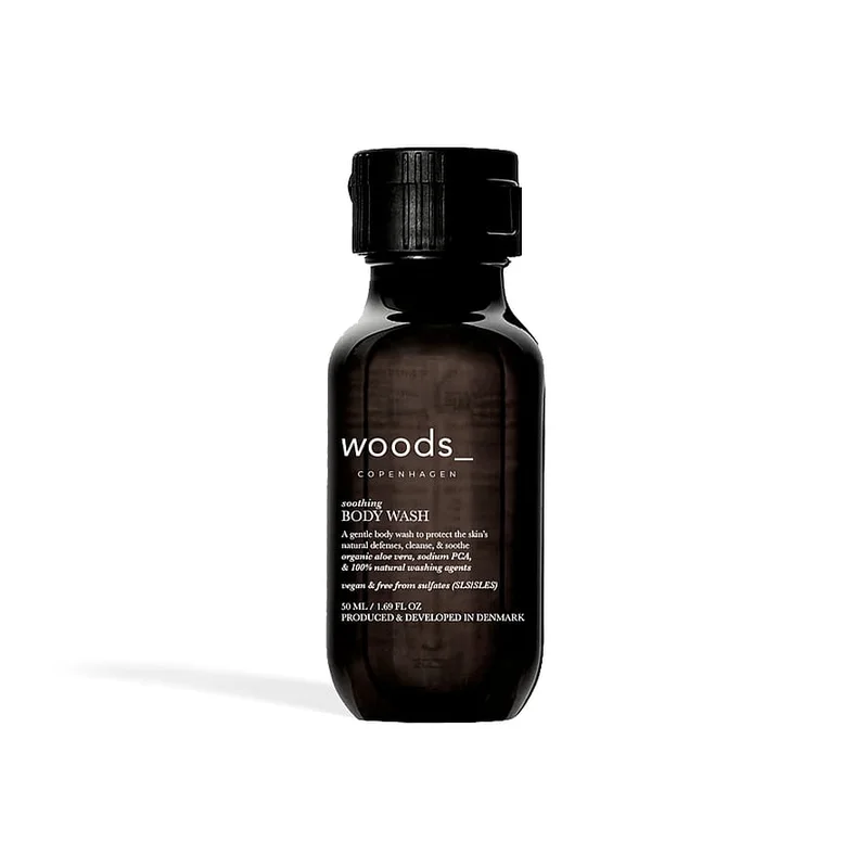 Woods Copenhagen Soothing Body Wash 50 ml, Hudpleje, Kropspleje, Bodyshampoo