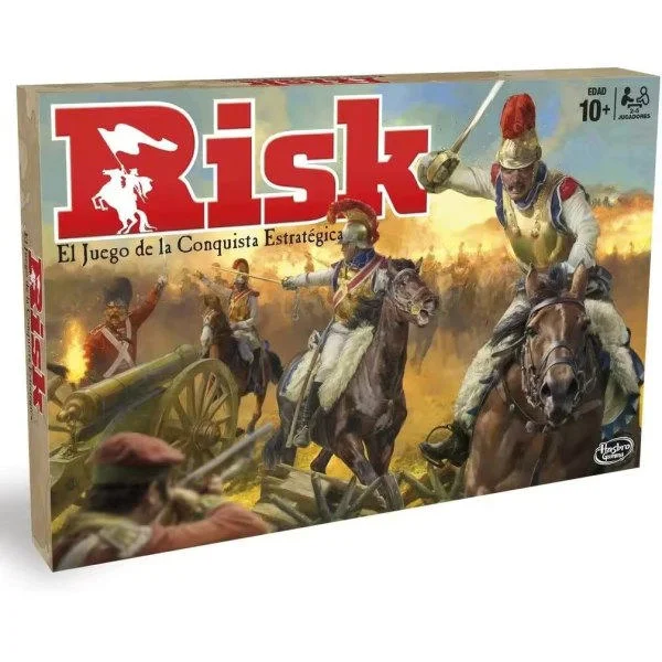 Hasbro Classic Risk Edition Brettspill - Tidløs Strategimoro