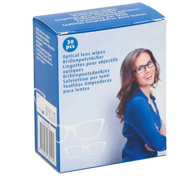 Renseservietter for briller og optiske linser - 30 stk