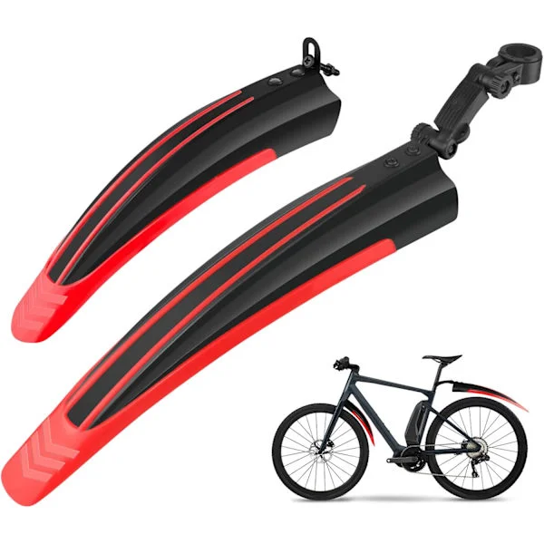 Bicycle Mudguard Set, Adjustable Universal Road Bike Front Rear Cycling Fenders Mountain Bike Bicycle Mudguard Accessories