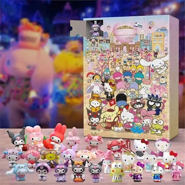 Julegave 24 Dagers Nedtelling Adventskalender Barn Leke Juler overraskelse Blindboks Gave Blindboks definisjon Last ned jule b (YJD)