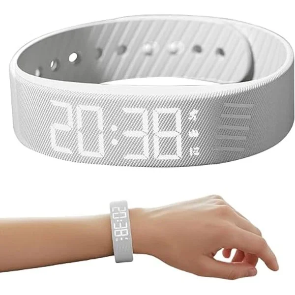 2026 Vibrerande Väckarklocka Armband, Hjälper Dig Att Sova Djupt - Tyst Väckarklocka Armband