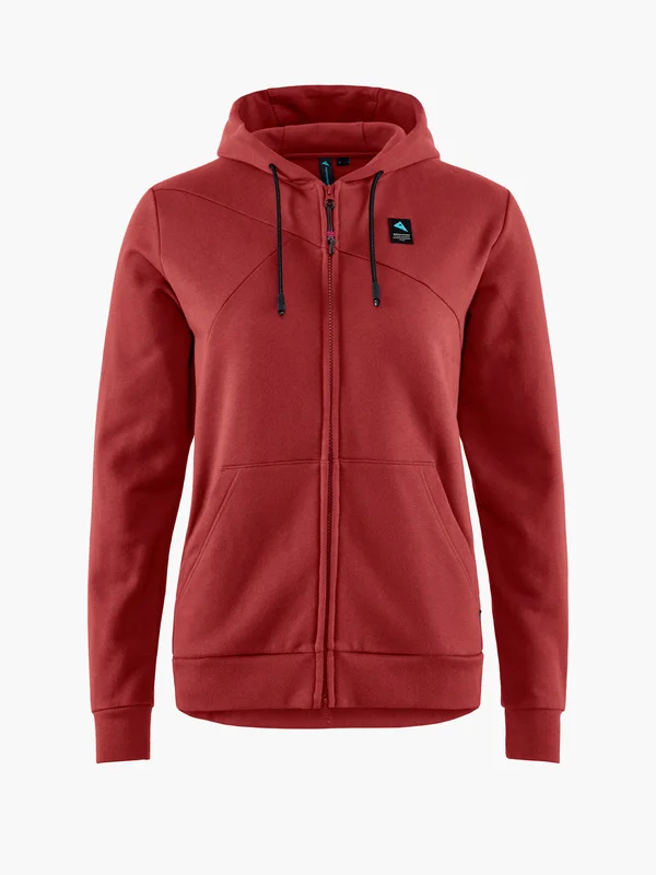 Klättermusen Runa Maker Zip Hoodie Women's's - Rose Red - Women's - L