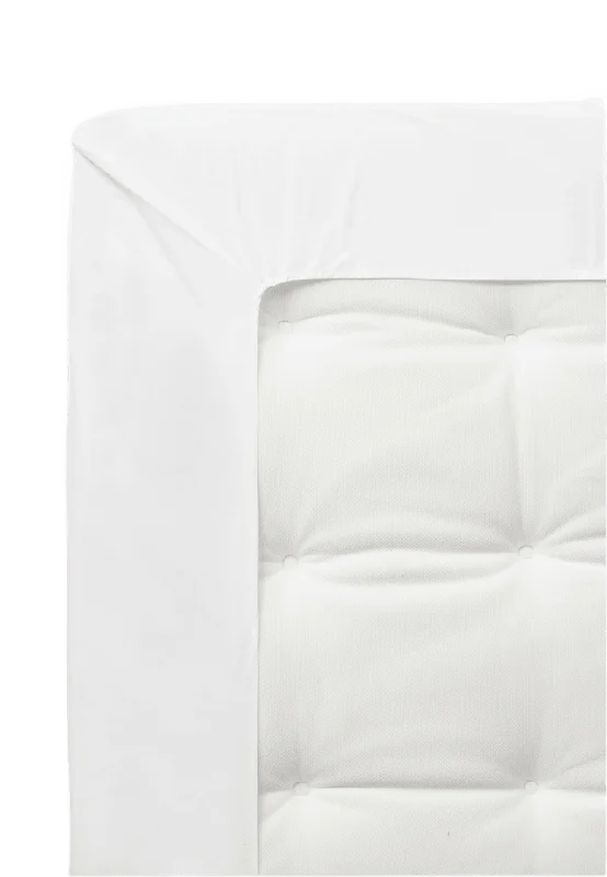 VIDE Kuvertlakan i percale 90x200 cm Sängkläder Vit ONESIZE