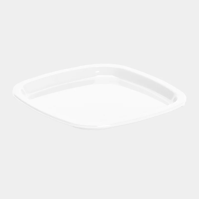 Plasttallrik Nordiska Plast, vit, 24 cm