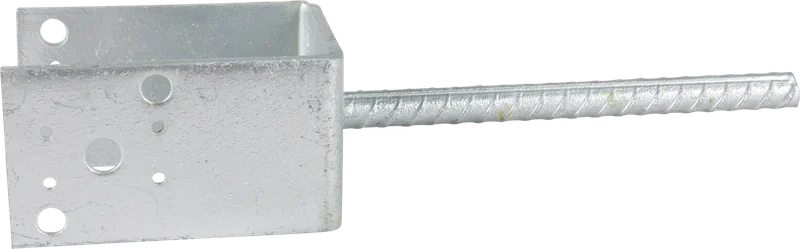 ESSVE 951622 Stolpsko 4 mm, typ U, förzinkad 75 x 70 x 125/200 mm, Beslag