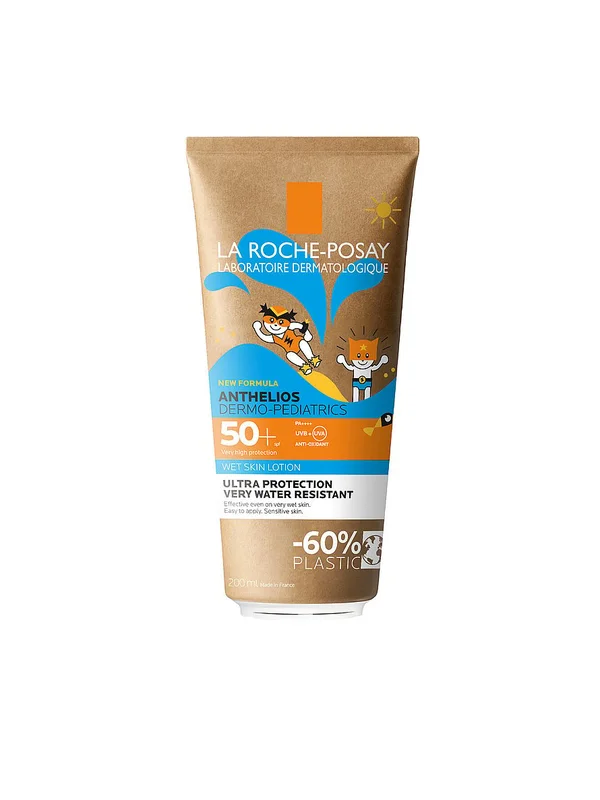 La Roche-Posay Anthelios Kids Wetskin SPF 50+ 200 ml, Hudpleje, Til Mor & Barn, Skincare Til Børn