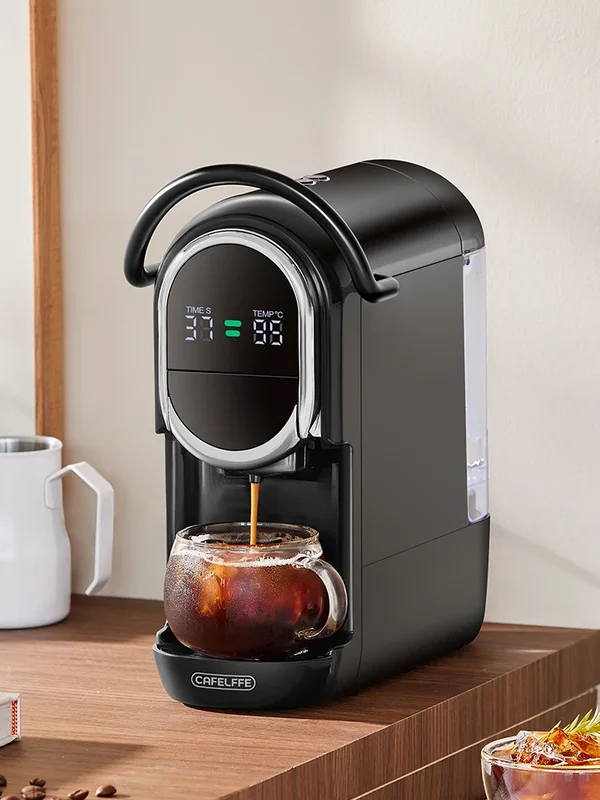 AliExpress - Cafelffe 6-in-1 Kapsel-Kaffeemaschine mit Teeblättern, Kapseln, ESE 44mm Pads, Kaffeepulver Heiß/Kalt DG Cappuccino Nespresso