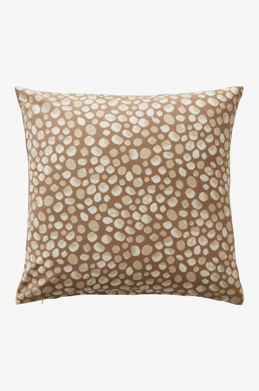 Jotex - Kissenhülle 50x50 Cm Braun - PEBBLE - Kaufe Dekokissen und Kissenbezüge bei Jotex