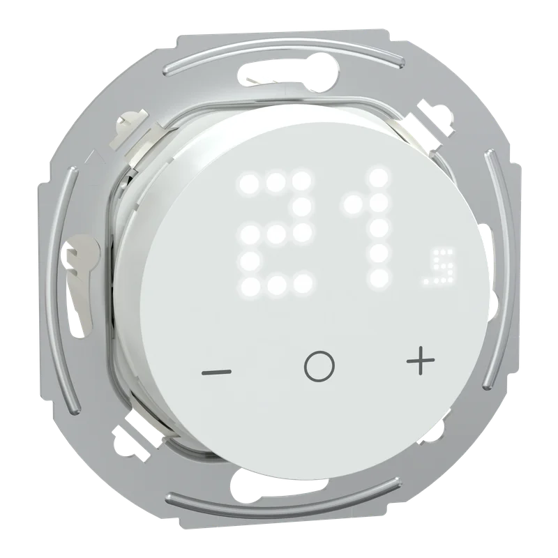 Schneider Electric WDE011680 Termostat Vit, Värme