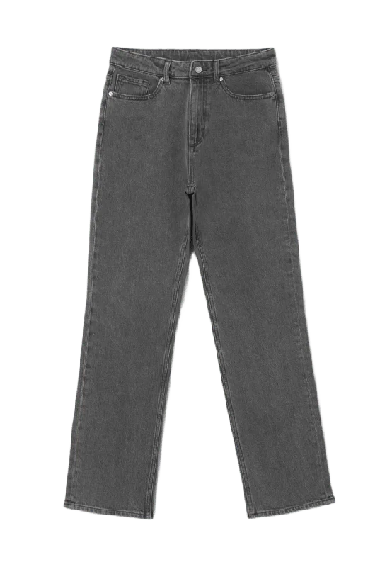 Carin Wester Slimfit-jeans med hög midja LINDA Jeans Grå 34