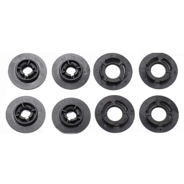 8st Universal bilmatta monteringsfäste Hållare Hållare Fästklämmor Fästelement 3C08645219B9 3D08645214PK 3D0864523B41