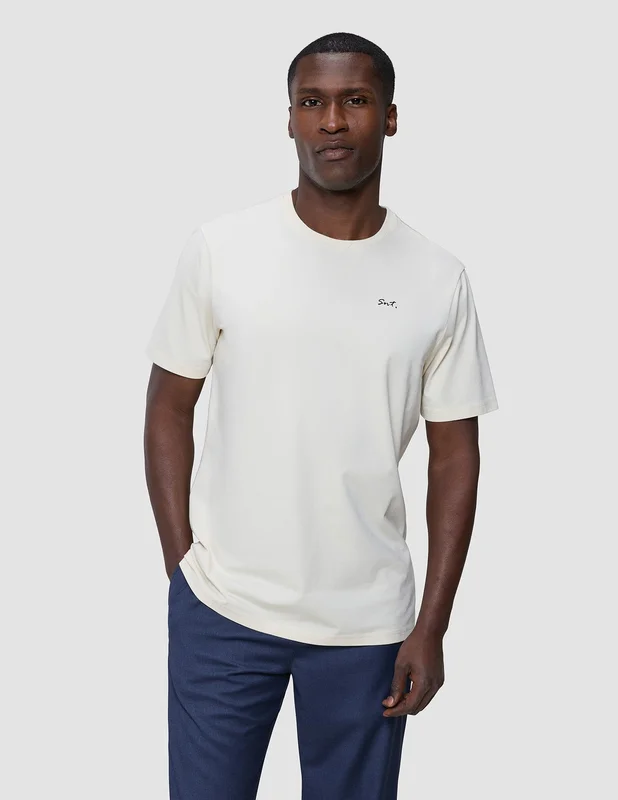 Shaping New Tomorrow - Legacy T-Shirt - Off White - Herre - Størrelse L