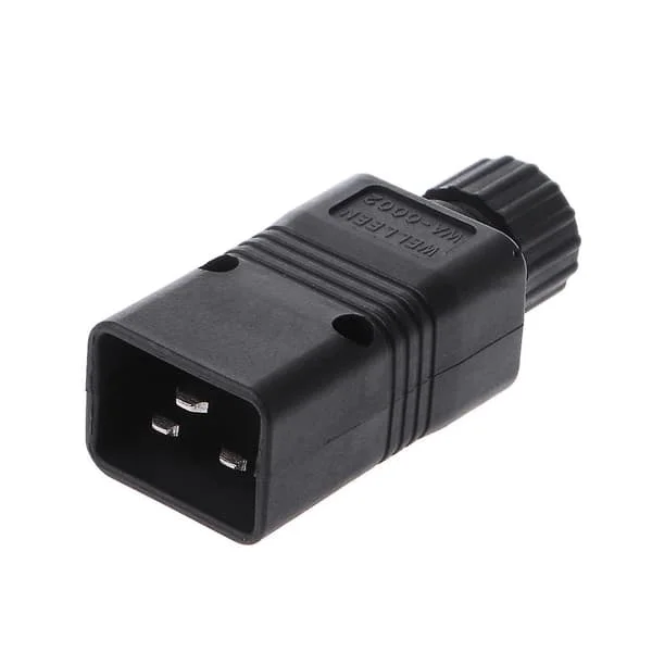 IEC 320 C20 Male Plug Power AC Power Connector Computer 16A 250V