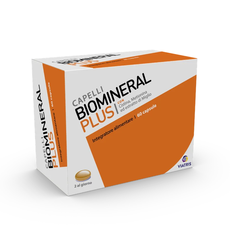 Biomineral Plus 60 Capsule - Integratore per Capelli e Unghie