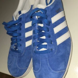 Adidas Gazelle blå/vit