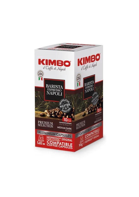Kimbo Espresso Napoli Aluminium kapsler 30 kapsler