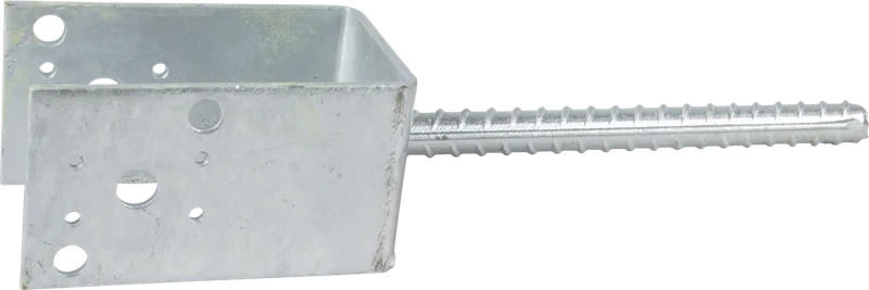 ESSVE 951621 Stolpsko 4 mm, typ U, förzinkad 70 x 70 x 127,5/200 mm, Beslag