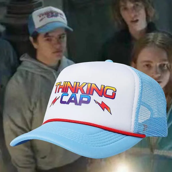 Stranger Things sæson 4 Hellfire Club Dustin cosplay-hat Tænkehat-FA-