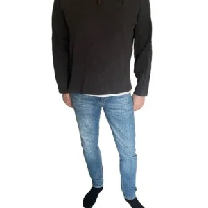 Mörkgrå half zip tröja Polo Ralph Lauren