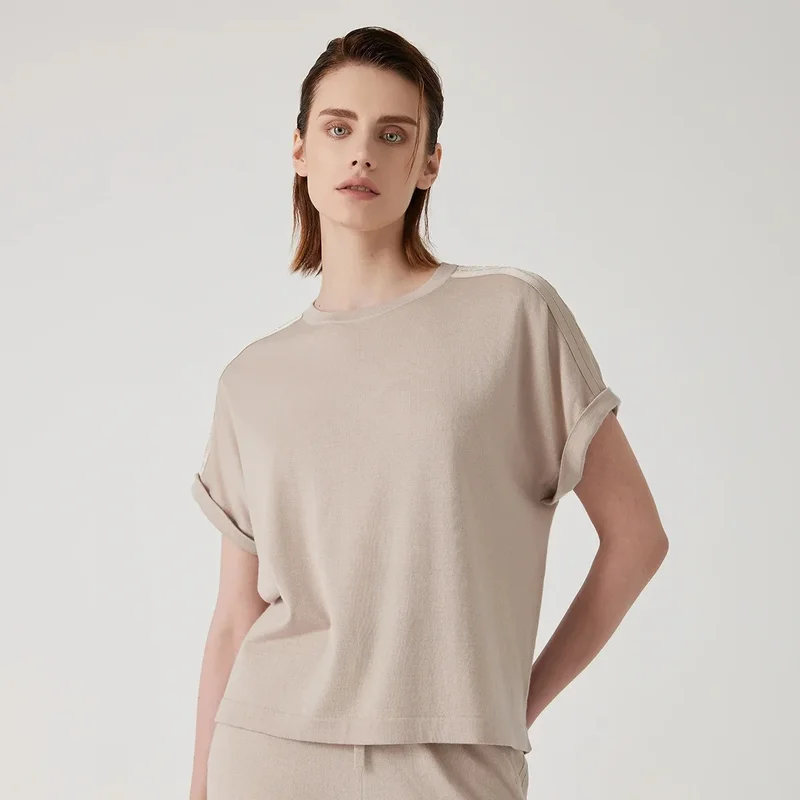 AliExpress - BC1100 Ladies Clothes Summer Sweaters for Women Wool Silk Tops Women's Clothing Tshirt