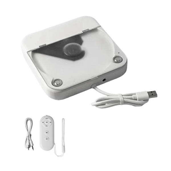 Ulkoinen universaali CD-soitin autoon - Kannettava CD-soitin AUX-kaapelilla, liitetään auton USB-porttiin, L
