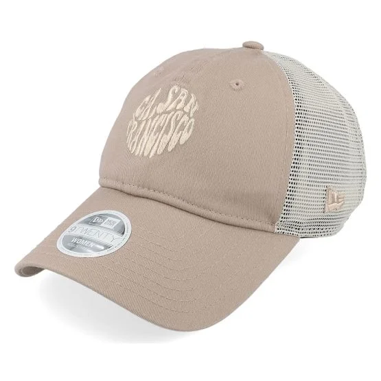 New Era - Beige trucker Caps - Womens Ne 9TWENTY Teracotta Trucker @ Hatstore