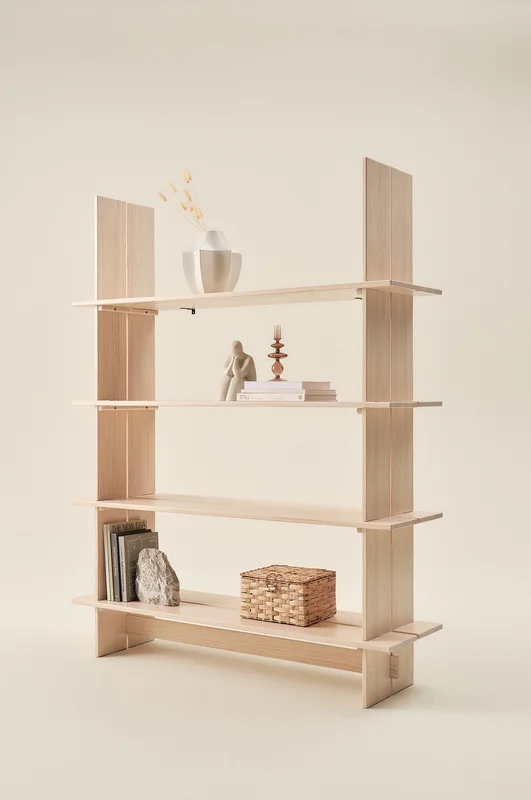 Jotex - Wandrek Wit Gelazuurd Wit gelazuurd - TOTTORI - Koop Planken bij Jotex