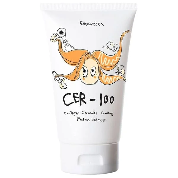 Kollagen Ceramider Belægning Proteinbehandling, Hvid, 3,38 Oz