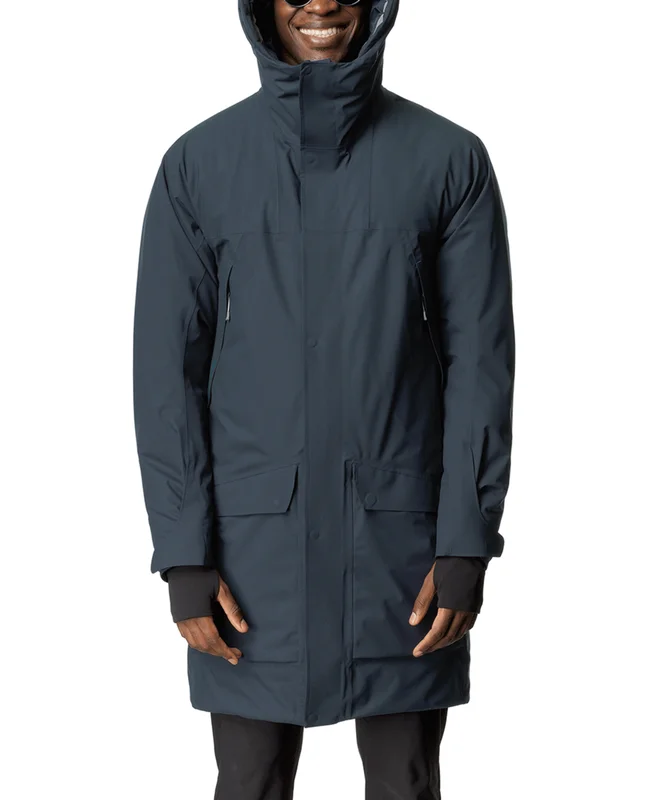 Houdini M's Fall in Parka blue illusion