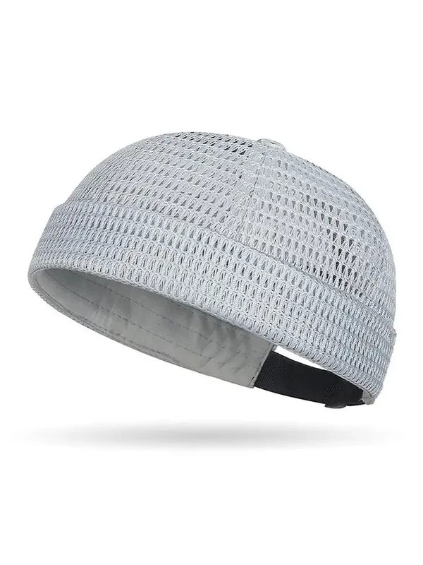 AliExpress - Neue Mesh Atmungsaktive Brimless Melone Haut Hut Sommer Ultra-Licht Einstellbare Docker Beanies Hut Outdoor Hip Hop Sailor Vermieter 