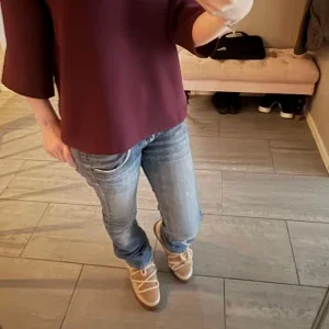Lågmidjade bootcut jeans ️