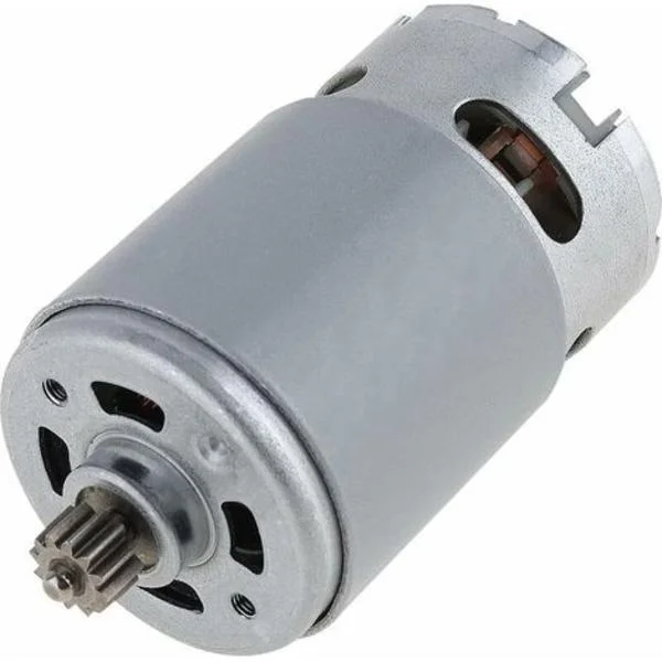 RS550 12V 23000 RPM DC-moottori 12-hampaisella, kaksinopeuksisella ja korkean vääntömomentin vaihteistolla sähköporakoneeseen/ruuvinvääntimeen