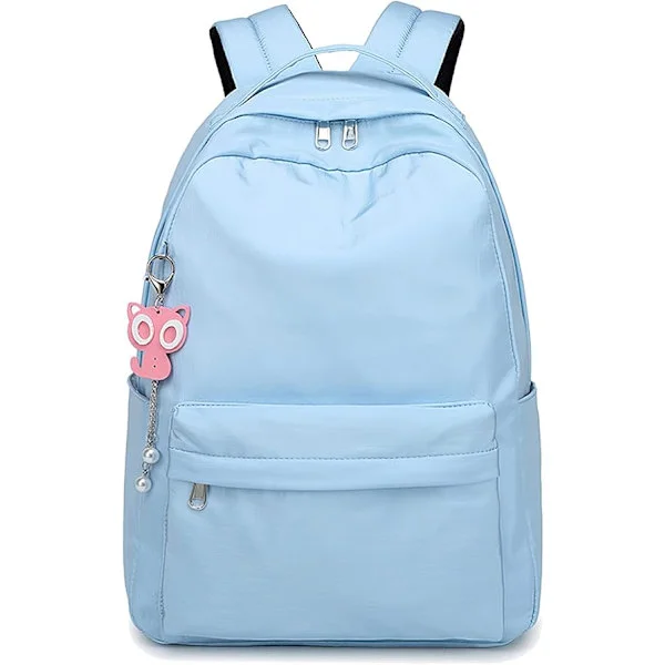 Waterproof Campus Bag Casual Backpack, Holds 14-inch Laptop, Suitable for School Travel, Lightweight Backpack