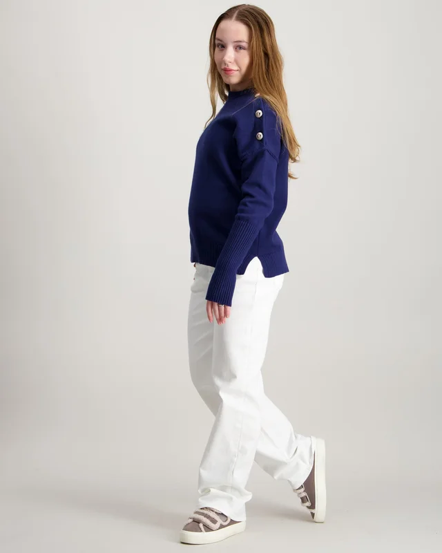 Levi's LVG WIDE LEG JEANS Weiß Jeans Mädchen - Kids Brand Store