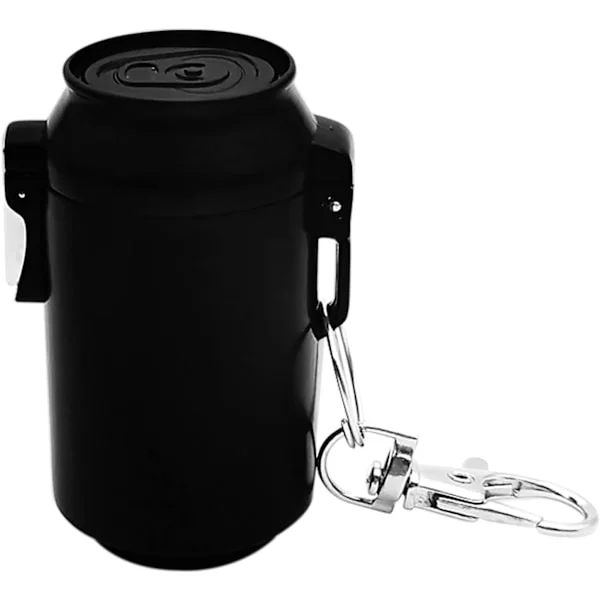 Portable Pocket Ashtray, Mini Odor-Proof Pocket Ashtray with Lid and Keychain, Creative Portable Outdoor Ashtrays, Outdoor Ashtray, 5.8 * 4 cm