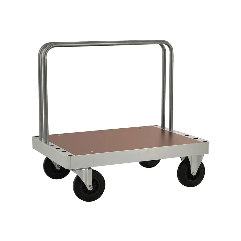 Plategodsvogn, 900x600x930 mm, elforsinket ramme med MDF-plater, uten brems