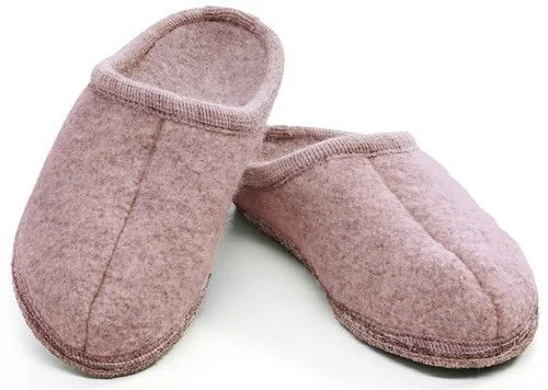 Ulle Original W's Wool Slippers Dusty Pink