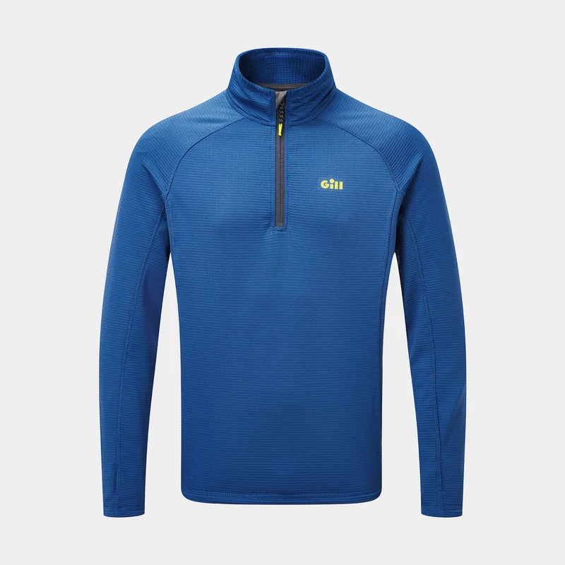 Fleecepaita Gill OS Thermal Zip Neck Atlantic Blue, unisex, Medium