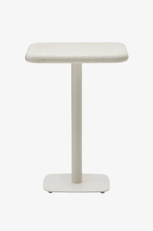 Kave Home - Bord för utomhusbruk - dina - Vit - Utebord - Från Homeroom