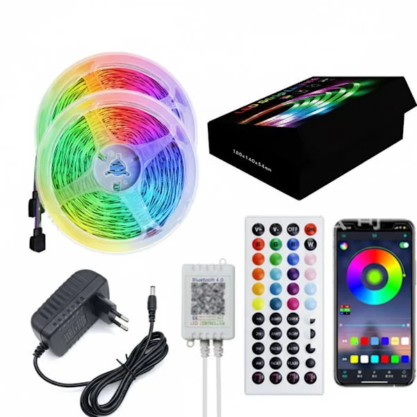 20M LED-strips med Bluetooth-appkontroll