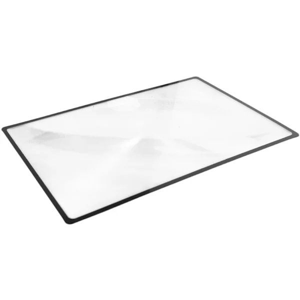 Lesebrett 3-Zoom Forstørrelsesglass Svart