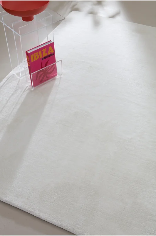 Jotex - Laagpolig Vloerkleed Wit Wit - CORAL - Koop Laag- en hoogpolige & geknoopte vloerkleden bij Jotex