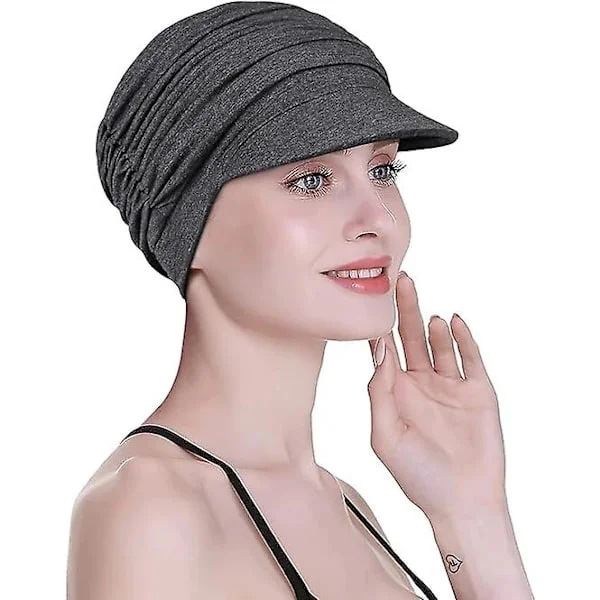 Myke hatter for kvinner med cellegiftbehandling Bambus baseballcaps Hårtap Turbaner