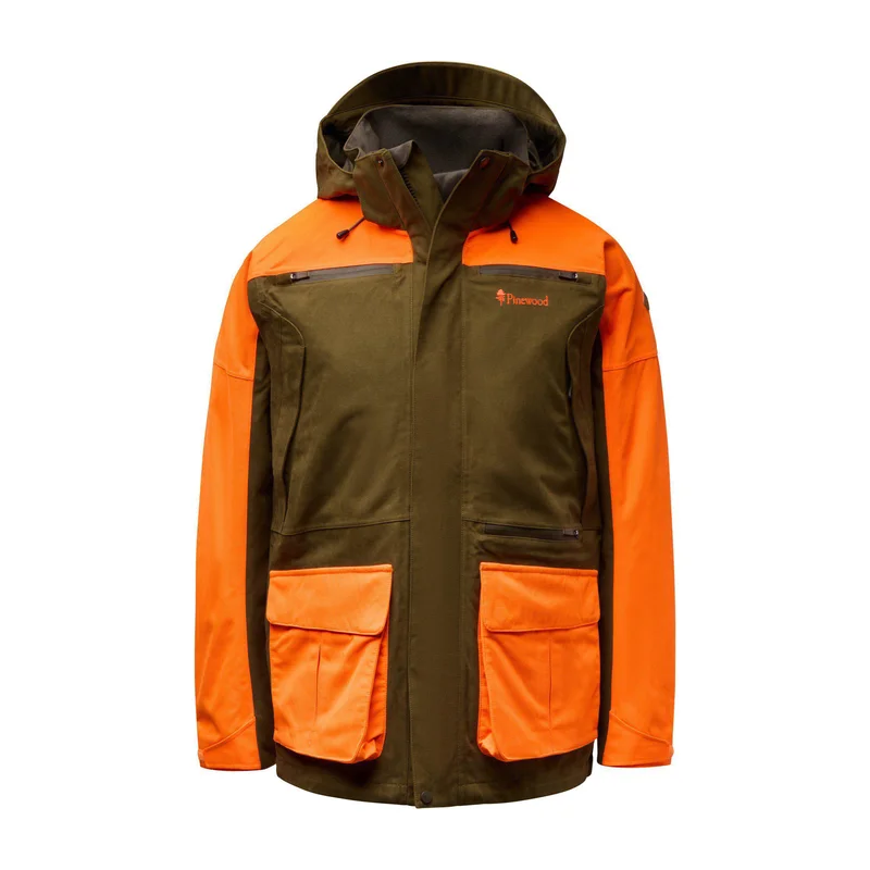 Pinewood Furudal Exp Hunting 2L Jacka | OliveGreen/Orange | Herr | M