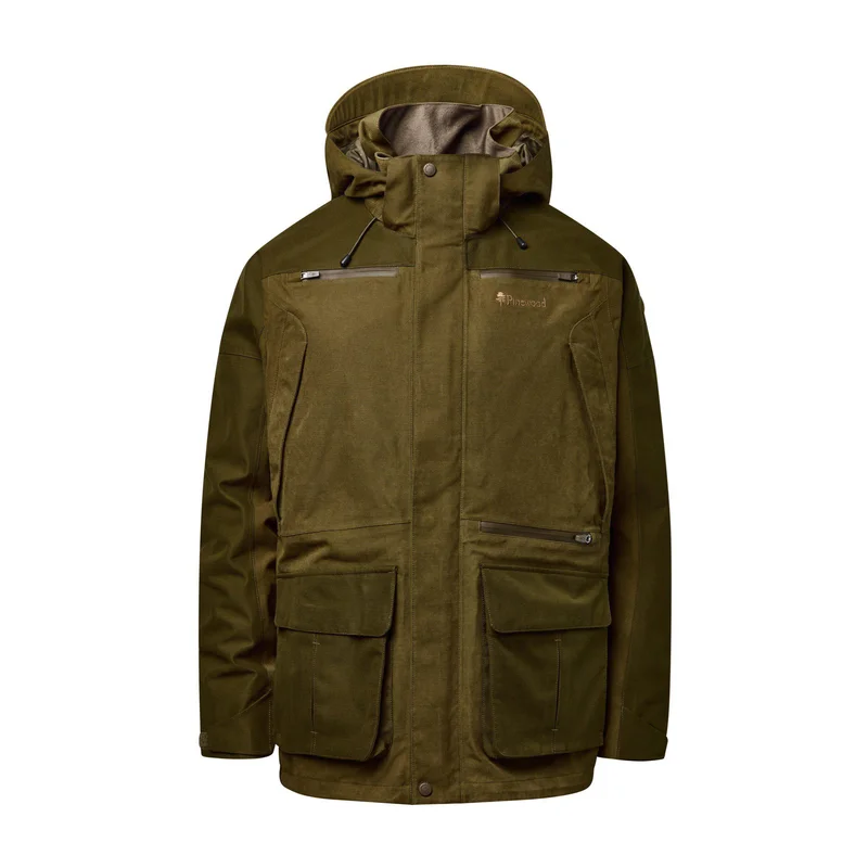 Pinewood Furudal Exp Hunting 2L Jacka | Olive Green | Herr | XXL